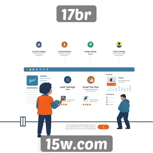 Exploração das principais funcionalidades do site 17br